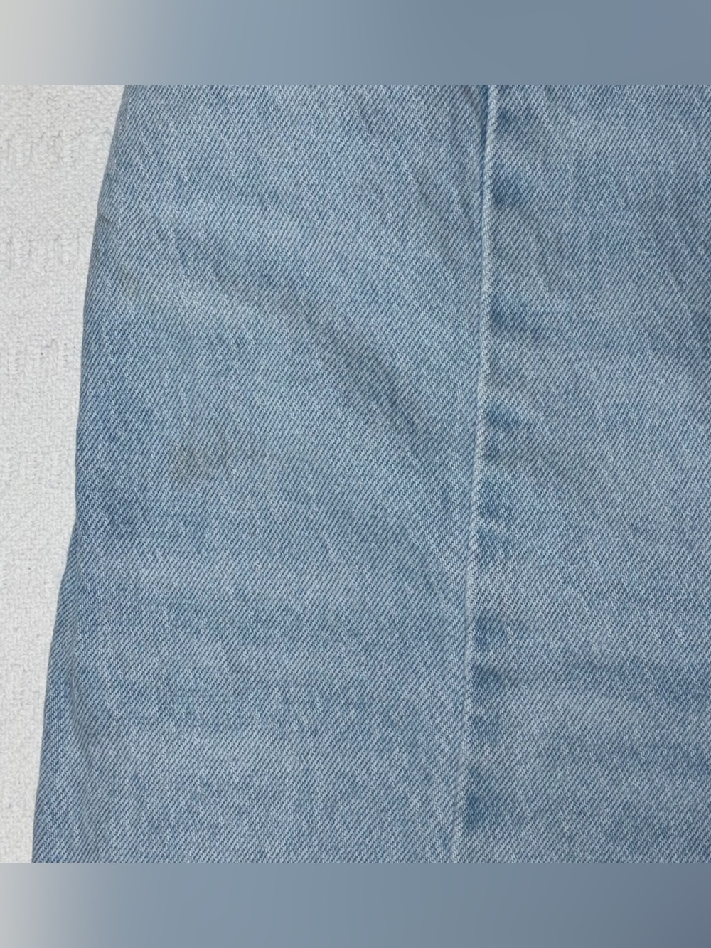 Abercrombie Fitch 90s Straight Ultra High Rise Jeans Womens Size 28/6 Light Wash - Picture 10 of 12